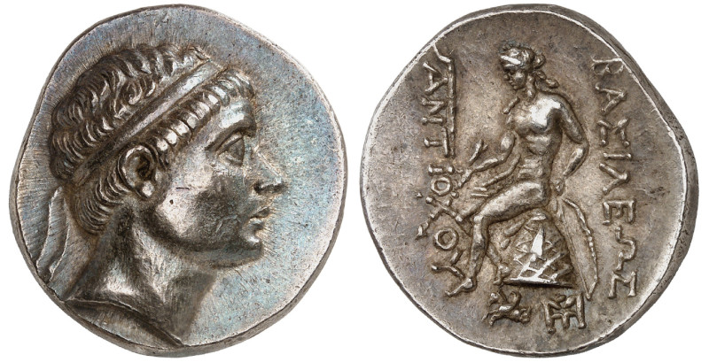 SELEUKID KINGS. Antiochos Hierax, circa 242-227 BC. Tetradrachm (Silver, 30.5 mm...