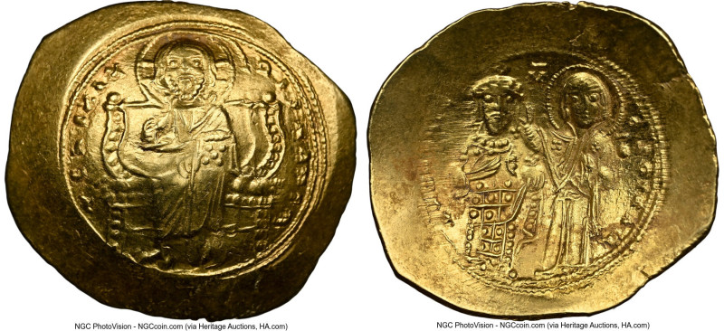 Constantine X Ducas (AD 1059-1067). AV histamenon nomisma (26mm, 4.43 gm, 6h) NG...