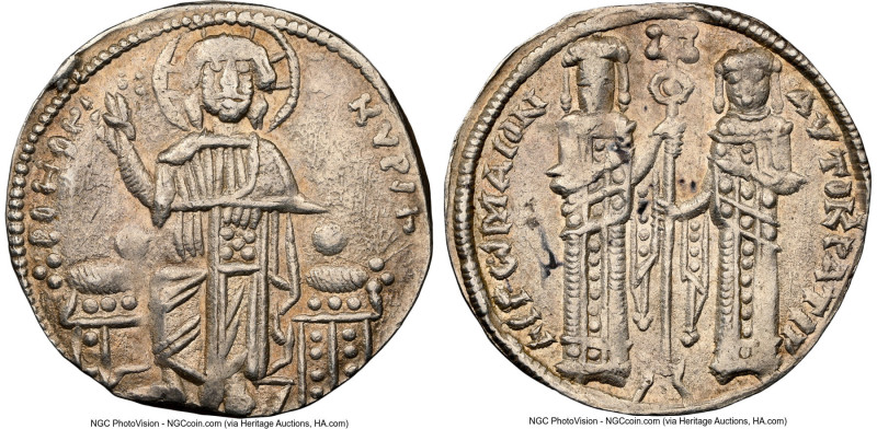 Andronicus II Palaeologus and Michael IX (AD 1294-1320). Anonymous Issue. AR bas...