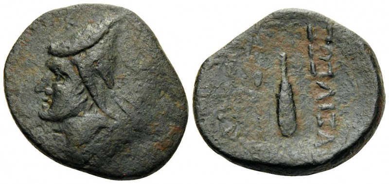 KINGS OF SOPHENE. Arsames I, circa 255-225 BC. Dichalkon (Bronze, 17.5 mm, 3.22 ...