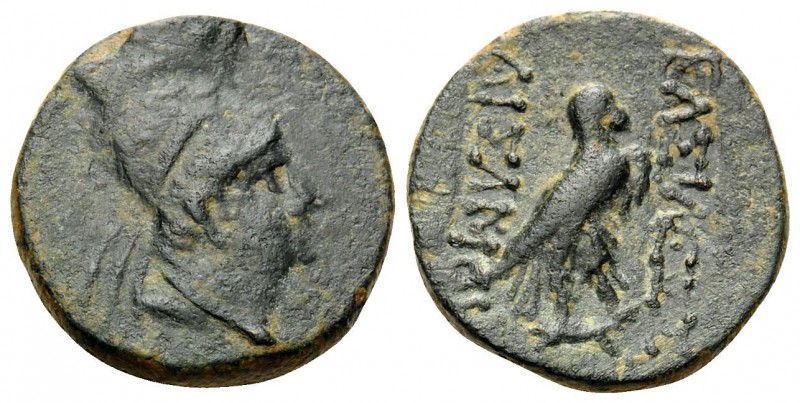 KINGS OF SOPHENE. Arsames I, circa 255-225 BC. Dichalkon (Bronze, 16 mm, 3.63 g,...