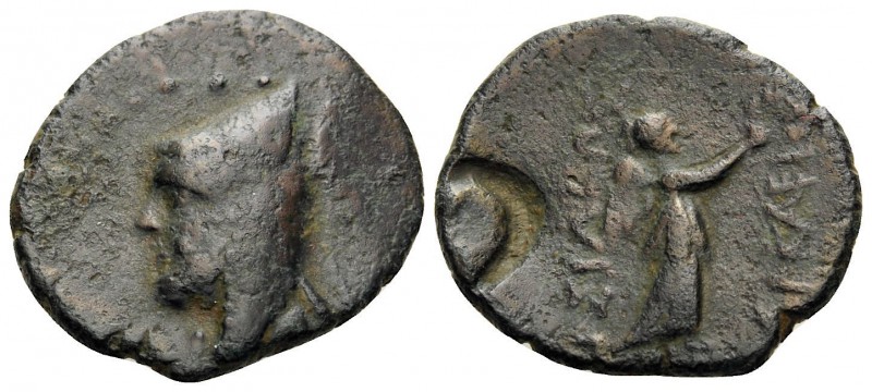 KINGS OF SOPHENE. Arkathias I, after 150 BC. Tetrachalkon (Bronze, 19 mm, 3.41 g...