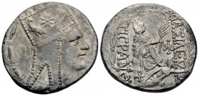 KINGS OF ARMENIA. Tigranes II ‘the Great’, 95-56 BC. Tetradrachm (Silver, 26 mm, 15.03 g, 12 h), Tigranokerta, c. 80-68. Diademed and draped bust of T...