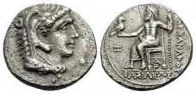 KINGS OF MACEDON. Alexander III ‘the Great’, 336-323 BC. Hemidrachm (Silver, 13 mm, 2.02 g, 12 h), Arados, circa 328-320. Head of Herakles in lion’s s...