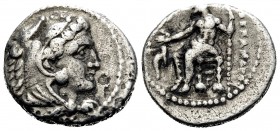KINGS OF MACEDON. Alexander III ‘the Great’, 336-323 BC. Hemidrachm (Silver, 13 mm, 2.03 g, 6 h), struck under Menes or Philotas, Tarsos, c. 327-323. ...