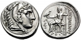 KINGS OF MACEDON. Alexander III ‘the Great’, 336-323 BC. Tetradrachm (Silver, 26 mm, 17.08 g, 11 h), struck under Kassander, Amphipolis, c. 307-297. H...