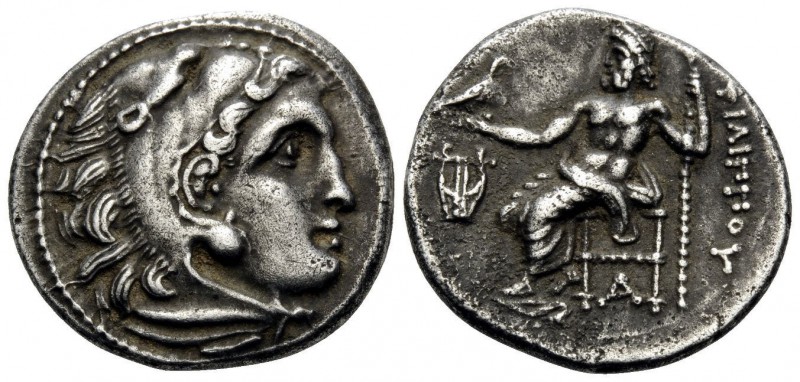 KINGS OF MACEDON. Philip III Arrhidaios, 323-317 BC. Drachm (Silver, 17.5 mm, 4....