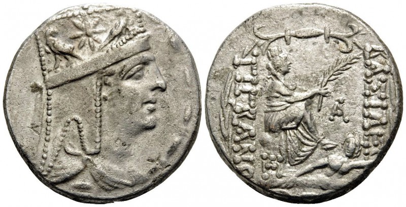 KINGS OF ARMENIA. Tigranes II, 95-56 BC. Tetradrachm (Silver, 25.5 mm, 16.05 g, ...