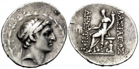 SELEUKID KINGS OF SYRIA. Demetrios I Soter, 162-150 BC. Tetradrachm (Silver, 32.5 mm, 16.61 g, 1 h), Antioch on-the-Orontes, circa 162-155/4. Diademed...