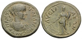 PHRYGIA. Lysias. Gordian III, 238-244. 2 Assaria (Bronze, 23 mm, 7.04 g, 6 h). ΑΥΤ Κ Μ ΑΝΤ-Ω ΓΟΡΔΙΑΝΟC Laureate, draped and cuirassed bust of Gordian ...