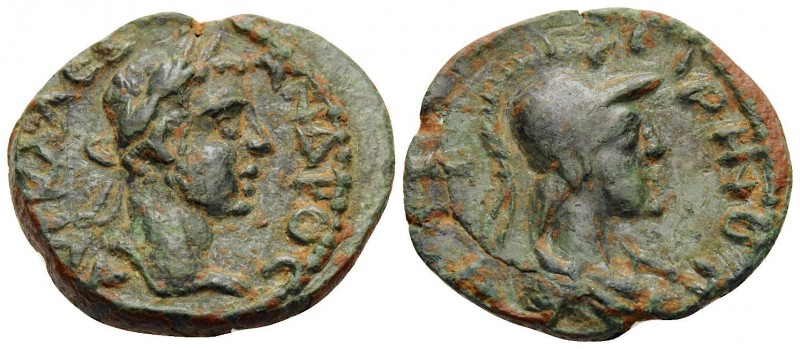 CILICIA. Irenopolis-Neronias. Severus Alexander, 222-235. (Bronze, 18 mm, 3.62 g...