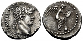 Nero, 54-68. Hemidrachm (Silver, 14.5 mm, 1.62 g, 11 h), Caesarea, Cappadocia, 59-60. [NERO CLAVD DIVI CL]AVD F CAESAR AVG GERMANI Laureate head of Ne...