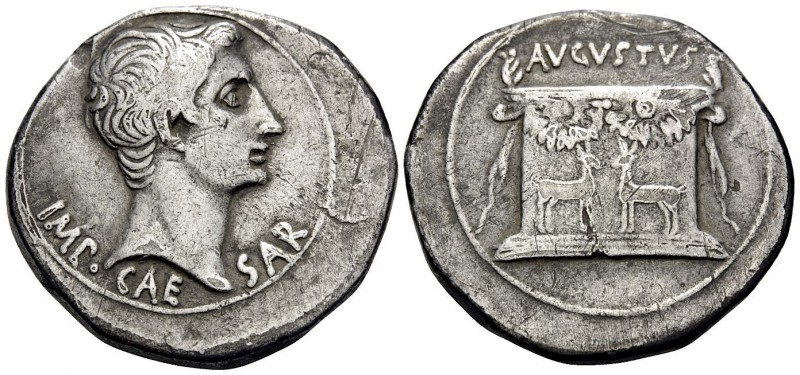 Augustus, 27 BC-AD 14. Cistophoric Tetradrachm (Silver, 25 mm, 12.01 g, 1 h), Ep...