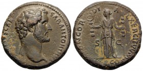 Antoninus Pius, as Caesar, 138. As (Copper, 31 mm, 12.36 g, 11 h), struck under Hadrian, Rome, 25 February - 10 July 138. IMP T AELIVS CAESAR ANTONINV...