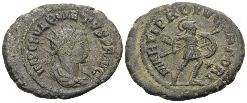 Quietus, Usurper, 260-261. Antoninianus (Billon, 22 mm, 4.36 g, 6 h), Samosata. ...