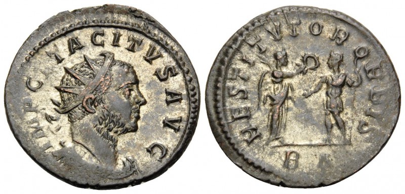 Tacitus, 275-276. Antoninianus (Billon, 22.5 mm, 3.88 g, 1 h), Lugdunum (Lyon), ...
