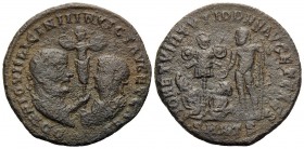 Licinius I, with Licinius II as Caesar, 308-324. Follis (Bronze, 21.5 mm, 3.76 g, 11 h), Antioch, 6th officina (S), 320-321. DD NN IOVII LICINII INVIC...