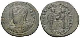 Constantine I, 307/310-337. Follis (Bronze, 20 mm, 3.46 g, 12 h), barbarous imitation, struck circa 4th to early 5th century, north Danube area. Degen...