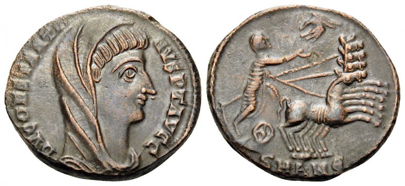 Divus Constantine I, died 337. Follis (Bronze, 15 mm, 1.94 g, 5 h), struck under...