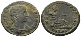 Hannibalianus, 335-337. Follis (Bronze), Constantinople, 6th officina (s), 336-337. FL HANNIBALLIANO REGI Bare-headed, draped and cuirassed bust of Ha...