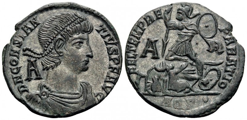 Constantius II, 337-361. Centenionalis (Bronze, 23 mm, 4.73 g, 12 h), Aquileia, ...