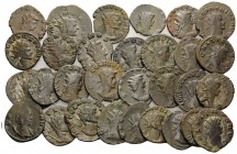 Gallienus to Claudius II Gothicus, 253-270. (Billon, 73.15 g). An assorted lot of Thirty (30) Antoniniani, containing mainly Claudius Gothicus, Gallie...