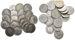 SCHWEIZ. EIDGENOSSENSCHAFT. 10 Rappen Lot 1954-1967 23 Stück 2.50 g. HMZ 2-1209 meisst unzirkuliert bis FDC 
Dieses Los unterliegt bei Auslieferung in...