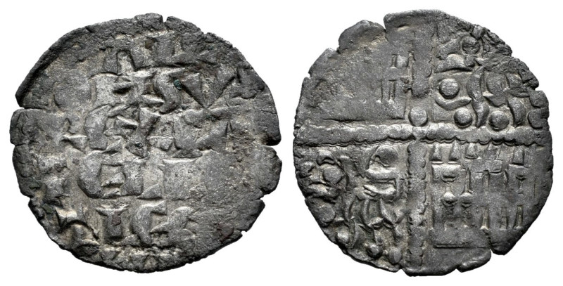 Alfonso X (1252-1284). Dinero de seis líneas. Córdoba. (Bautista-375). Ve. 0,74 ...