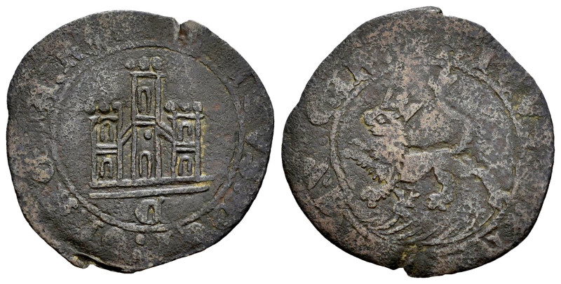 Enrique IV (1399-1413). 1 maravedí. Córdoba. (Bautista-959 var.). Anv.: + ENRICV...