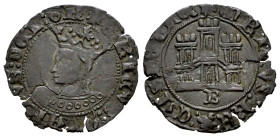 Enrique IV (1399-1413). Dinero. Burgos. (Bautista-987.1 var.). Anv.: + ENRICVS : QVARTVS : DEI : GR. Rev.: + ENRICVS : REX : CASTELLE. Ve. 0,94 g. B b...