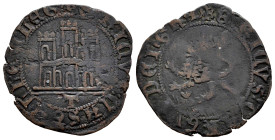 Enrique IV (1399-1413). 1 maravedí. Toledo. (Bautista-1072 var.). Anv.: + ENRICVS : CASTELLE : ELEG. Rev.: + ENRICVS : QARTVS : DEI : GR. Ve. 1,83 g. ...