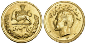 IRAN. Mohammad Reza Pahlavi Shah, 1320-1358 SH (1941-1979). 5 Pahlavi 1340 SH (1961 AD). 40.65 g. KM 1164. Fr. 99. unzirkuliert