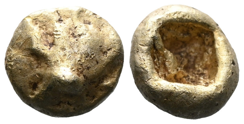 Greek Coins
IONIA. Uncertain mint. Circa 650-600 BC. 1/24 Stater (Electrum), Ly...