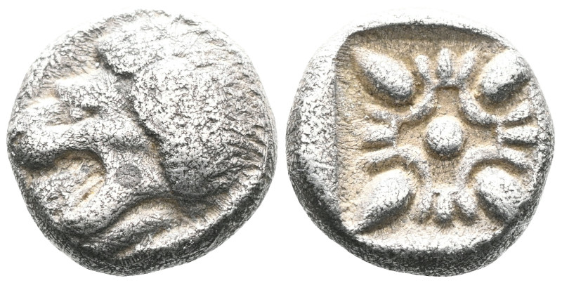 Greek
Ionia, Miletus, AR obol or 1/12 of stater (Silver), late 6th-5th centurie...