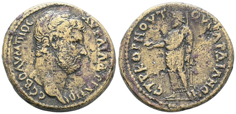 Roman Provincial
Lydia, Sardis. Hadrian, AD 117-138. AE. 
Obv: ΑΥ ΚΑΙ ΑΔΡΙΑΝΟϹ...