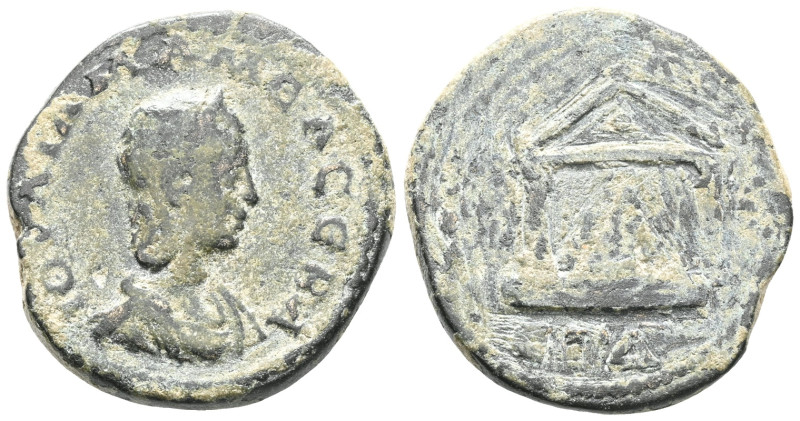 Roman Provincial , Cappadocia , Julia Mamaea (Augusta)

Issue: ƐΤ Γ = 3 (223/4...