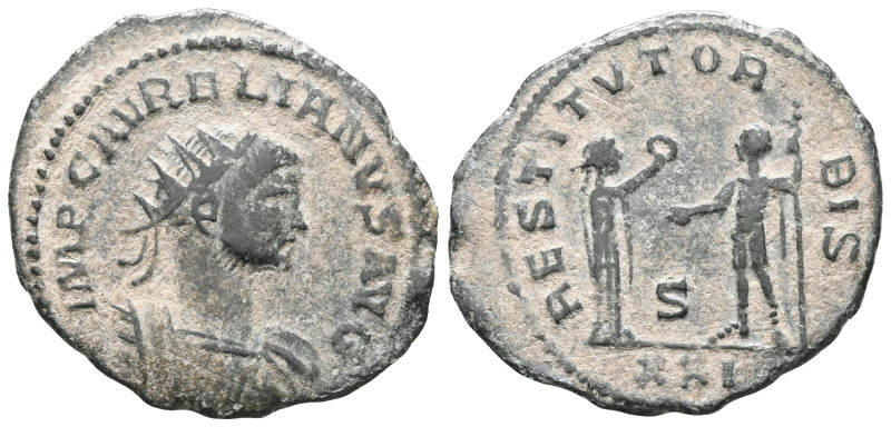 Roman Imperial
Aurelian (270-275) AE antoninianus (Bronze) Antioch, 275. 
Obv:...