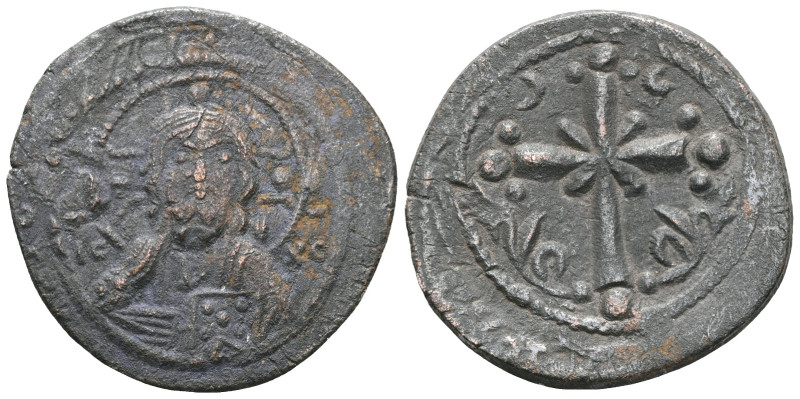 Byzantine Basil II and Constantine VIII (976-1028) Class A2 anonymous AE follis ...