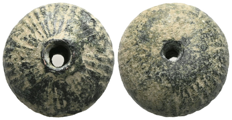 ANCIENT BYZANTINE STONE COMMERCİAL WEIGHT.(Circa 6th-9th Century).Ae.

 Weight...