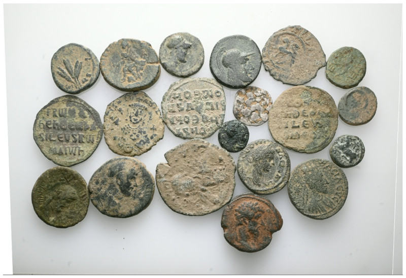 ANCIENT BRONZE COINS.SOLD AS SEEN.NO RETURN.

 Weight:lot Diameter:lot