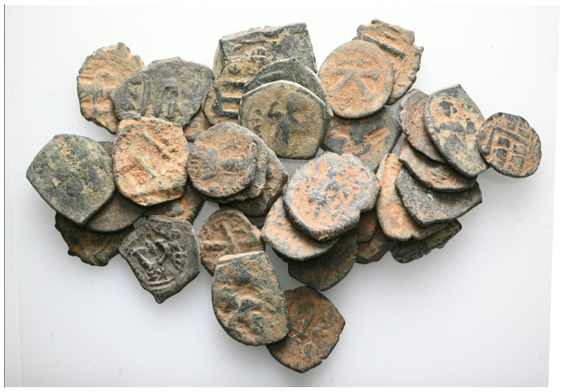 ANCIENT BRONZE COINS.SOLD AS SEEN.NO RETURN.

 Weight:lot Diameter:lot