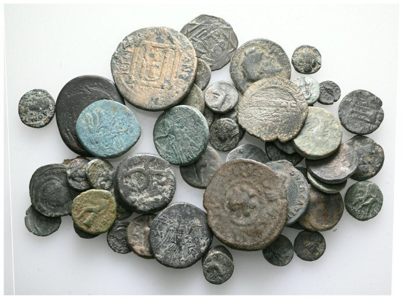 ANCIENT BRONZE COINS.SOLD AS SEEN.NO RETURN.

 Weight:lot Diameter:lot