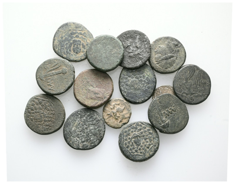 ANCIENT BRONZE COINS.SOLD AS SEEN.NO RETURN.

 Weight:lot Diameter:lot