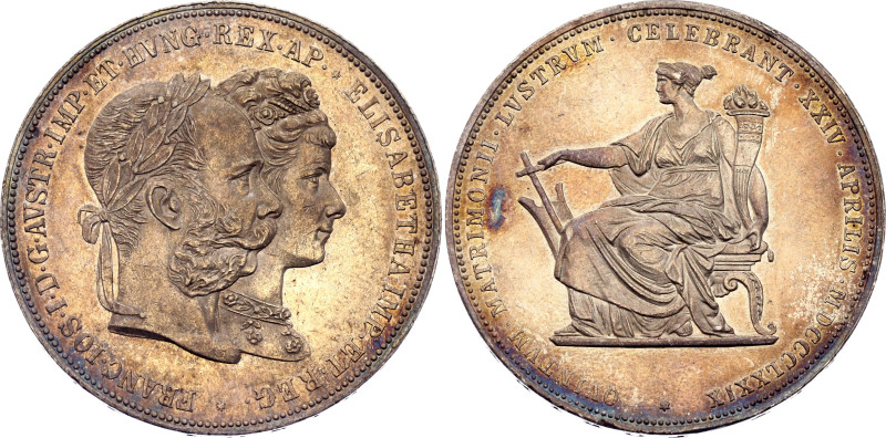 Austria 2 Gulden 1879 MDCCCLXXIX

X# M5, Her# 824, N# 33587; Silver 24.73 g; F...