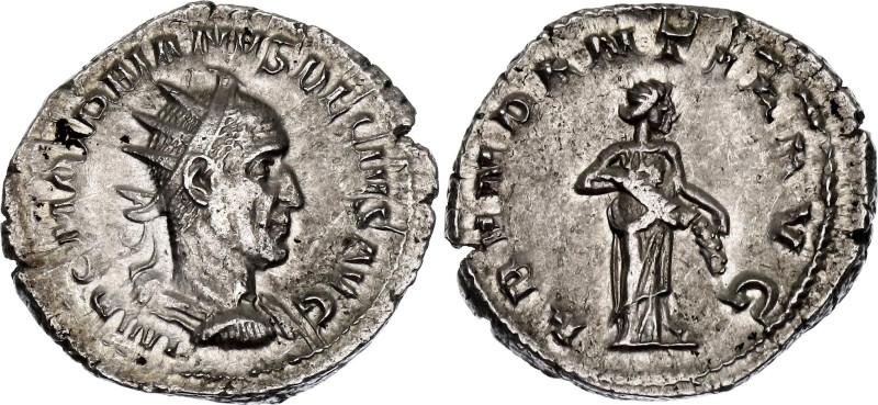 Roman Empire Trajan Decius AR Antoninianus 249 - 251 AD

RIC 10b, RSC 2; Silve...