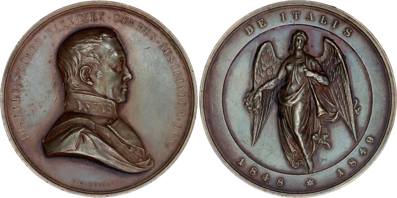 Austria Bronze Medal "The Victory of Count Radetzky in Italy" 1849

Wurzbach# ...