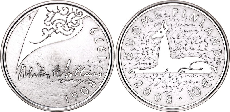 Finland 10 Euro 2008

KM# 142, N# 13580; Silver 25.50 g.; Proof; 100th Anniver...