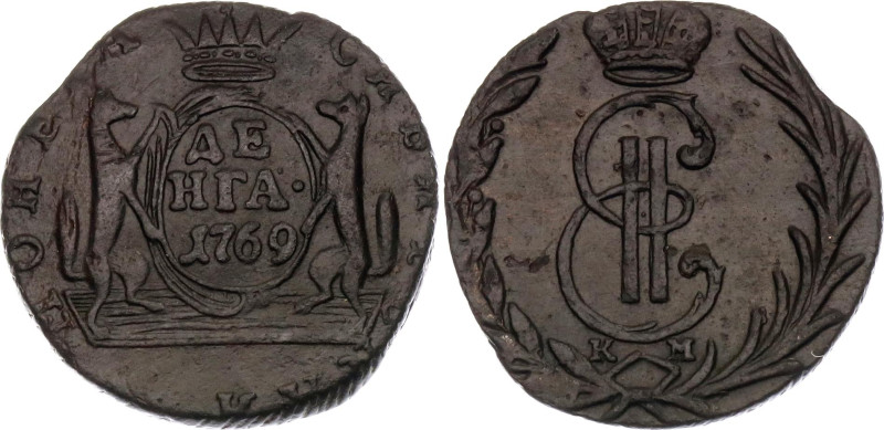 Russia - Siberia Denga 1769 КМ

Bit# 1175, 0.5 R by Petrov; Wire Edge; Copper ...