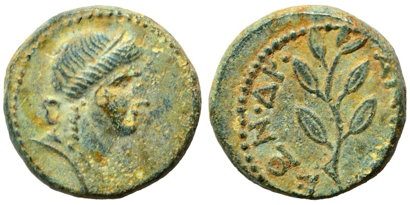 SYRIA, Seleucis and Pieria. Antioch. Civic Issue. Time of Nero, 54-68. Dichalkon...