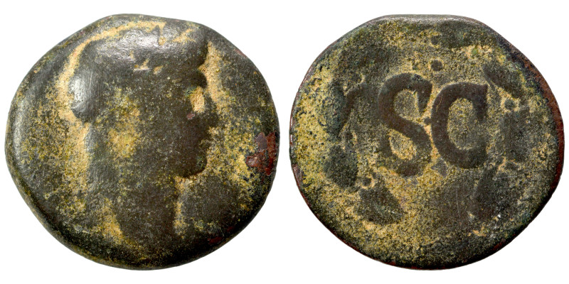 SYRIA, Seleucis and Pieria. Antioch. Otho, 69. Semis (bronze, 5.92 g, 22 mm). [I...